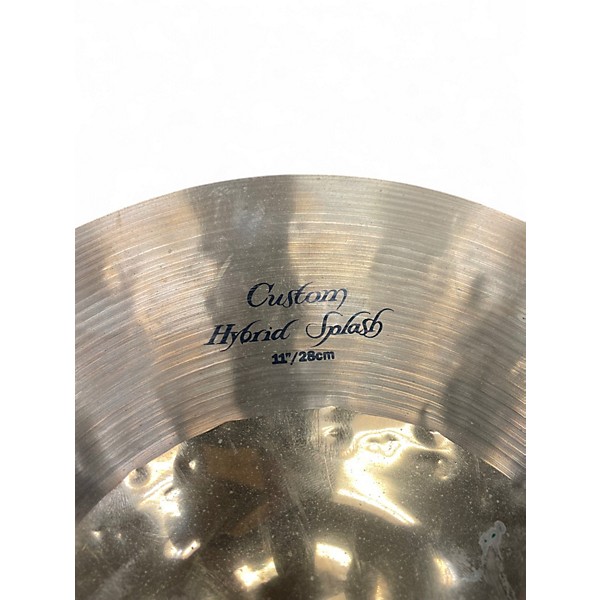 Used Zildjian 11in K Custom Hybrid Splash Cymbal