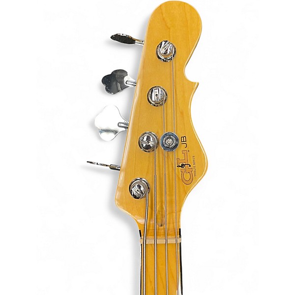 Used G&L Tribute JB 3 Color Sunburst Electric Bass Guitar
