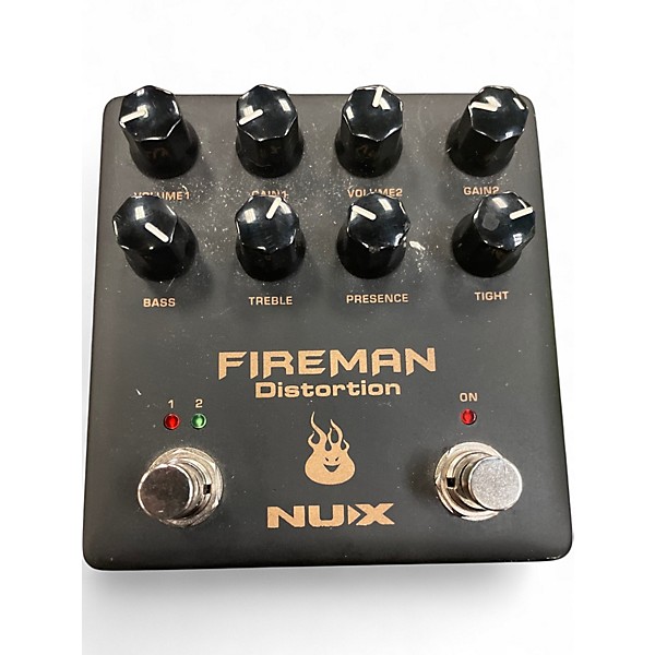 Used NUX Fireman Distortion Effect Pedal