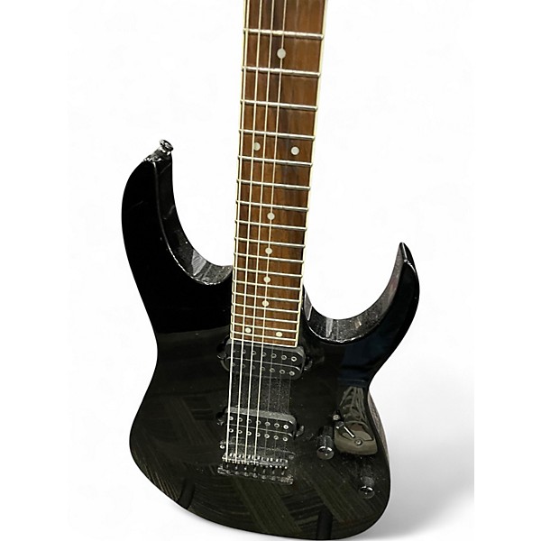 Used Ibanez RG7321 7 String BLACK Solid Body Electric Guitar