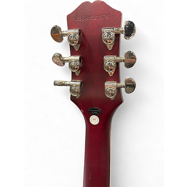 Used Epiphone Les Paul Traditional Pro IV Wine Red Solid Body Electric Guitar