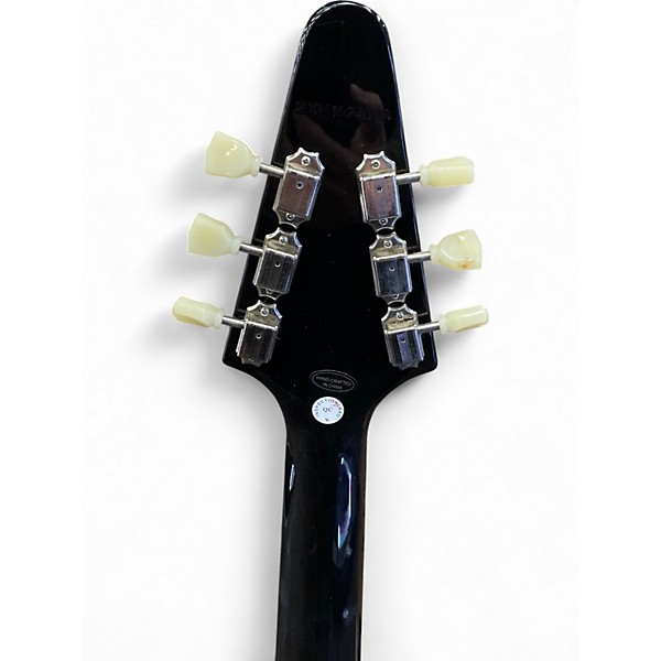 Used Epiphone FLYING V Black Solid Body Electric Guitar