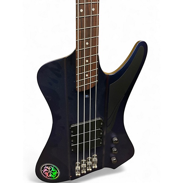Used Dingwall D Roc Standard  blue/purple Electric Bass Guitar