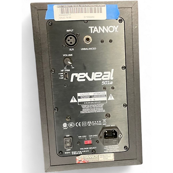 Used Tannoy Reveal 501A Powered Monitor