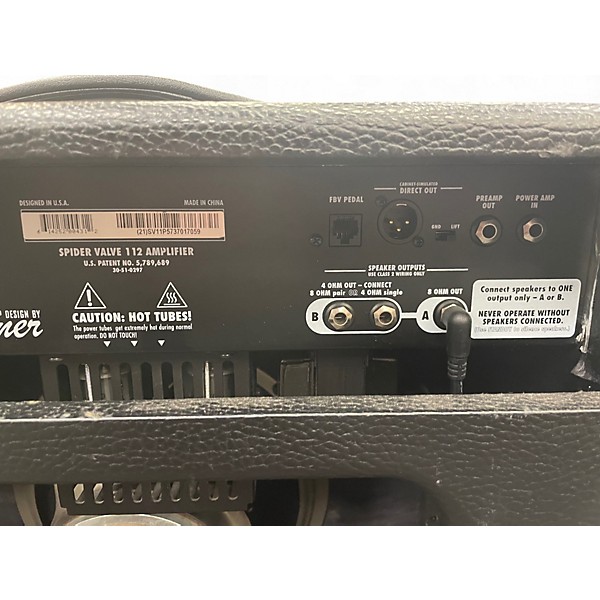 Used 2015 Line 6 SPIDER VALVE 112 Guitar Combo Amp