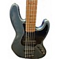 Used Squier Squier Contemporary Active Jazz Bass V HH gun metal matalic Electric Bass Guitar