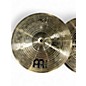 Used MEINL 13in HCS Hi Hat Pair Cymbal