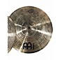 Used MEINL 13in HCS Hi Hat Pair Cymbal