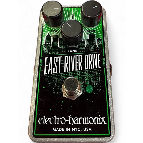 Used Electro-Harmonix East River Drive Overdrive Effect Pedal