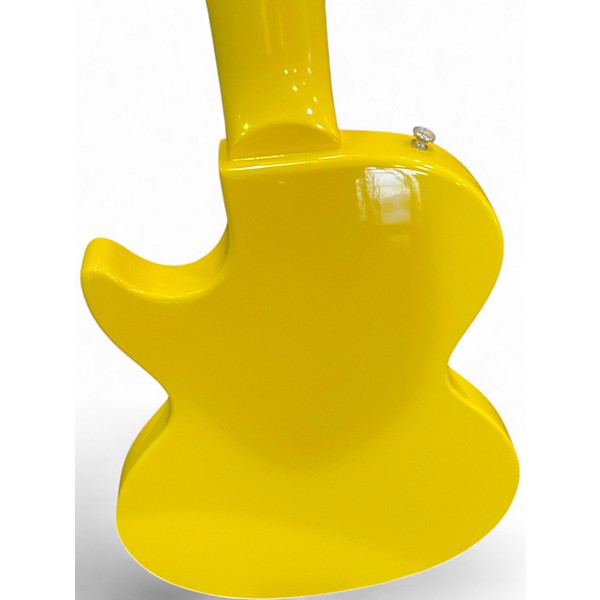 Used 2011 Gibson Les Paul Melody Maker Yellow Solid Body Electric Guitar