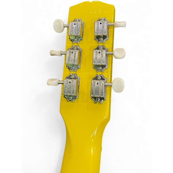 Used 2011 Gibson Les Paul Melody Maker Yellow Solid Body Electric Guitar