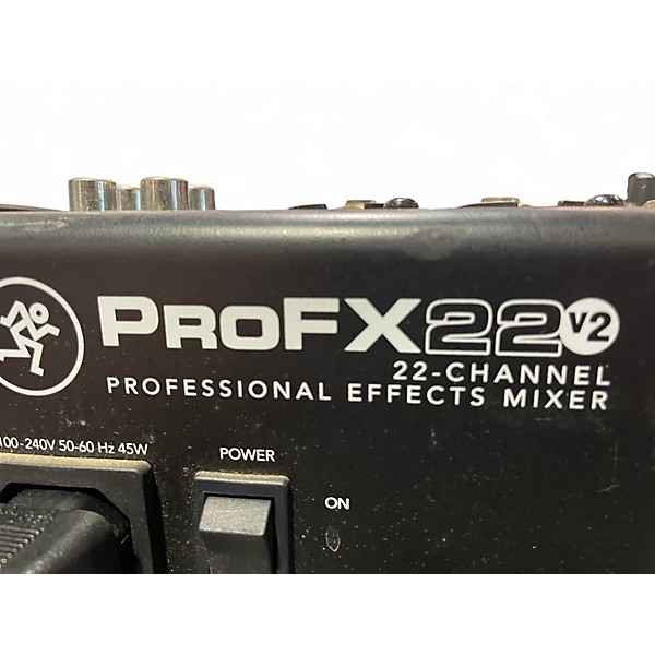 Used Mackie PROFX22 Unpowered Mixer