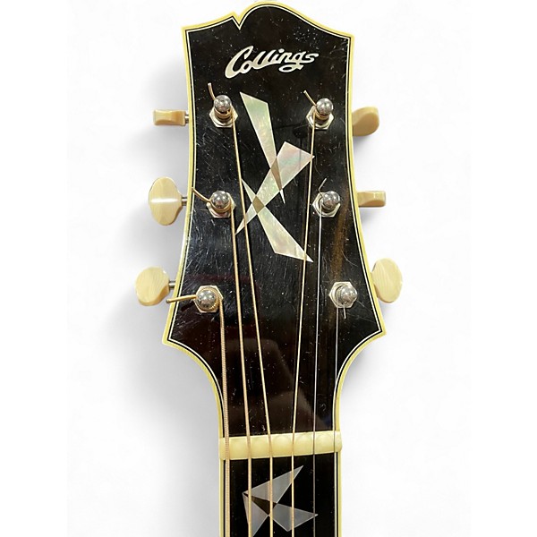 Used Collings SJ Broken Glass natural Acoustic Electric Guitar