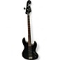 Used Fender Aerodyne 4-String Jazz Bass Black Electric Bass Guitar thumbnail