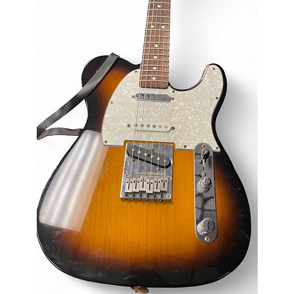 Used 2007 Fender Deluxe Telecaster vintage burst Solid Body Electric Guitar