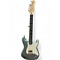 Used Donner Seeker Designer Series Ice Blue Metallic Solid Body Electric Guitar thumbnail