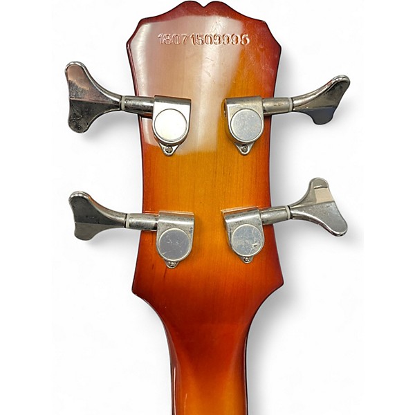 Used Epiphone Viola Sunburst Electric Bass Guitar