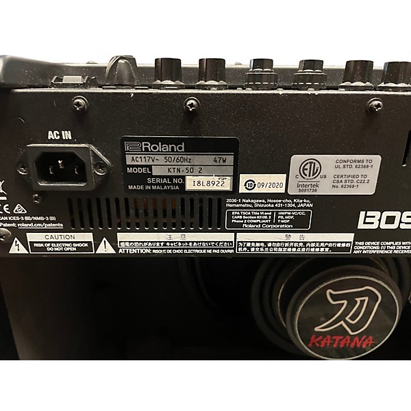 Used BOSS Katana KTN50 MKII 50W 1X12 Guitar Combo Amp