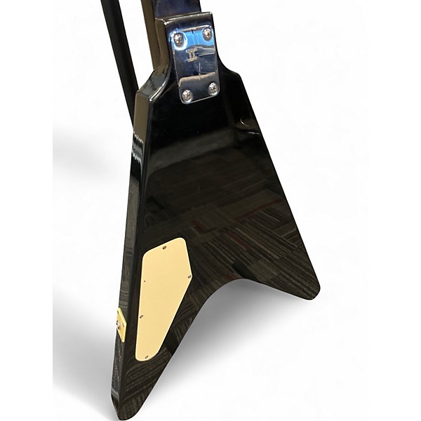 Used Arbor FLYING V Black Solid Body Electric Guitar