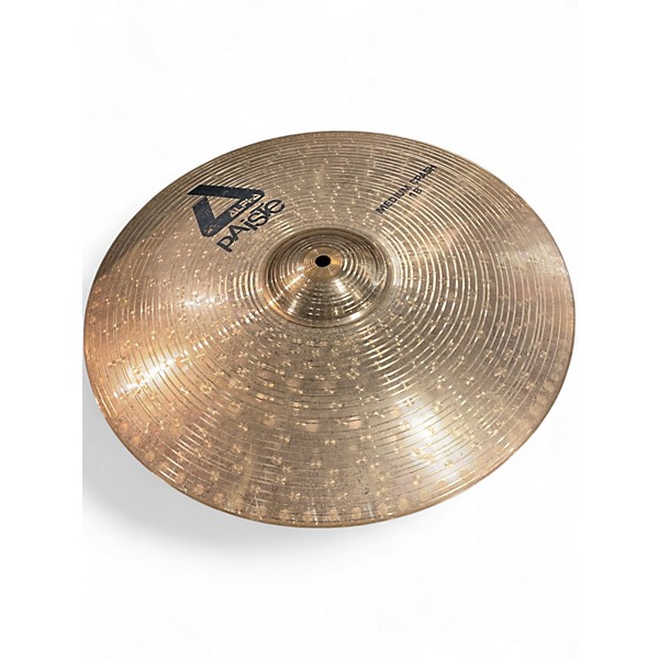 Used Paiste 18in Alpha Medium Crash Brilliant Cymbal