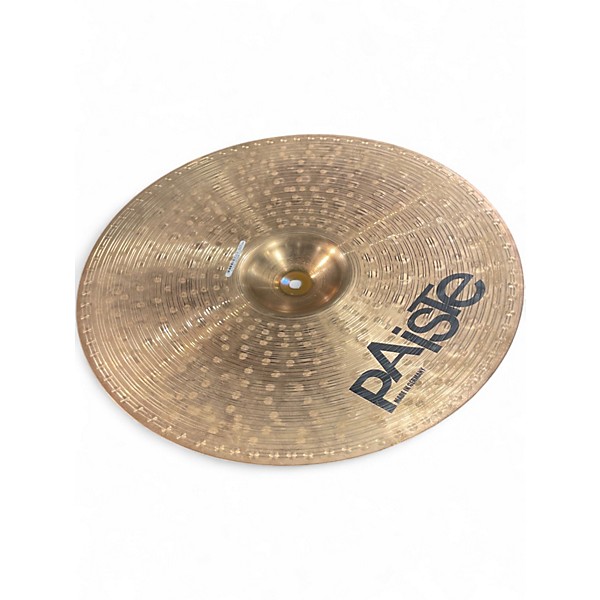 Used Paiste 18in Alpha Medium Crash Brilliant Cymbal