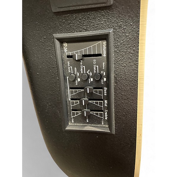 Used Ovation 2771AX-5 Balladeer Natural Acoustic Electric Guitar