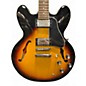 Used Epiphone ES355 2 Tone Sunburst Hollow Body Electric Guitar