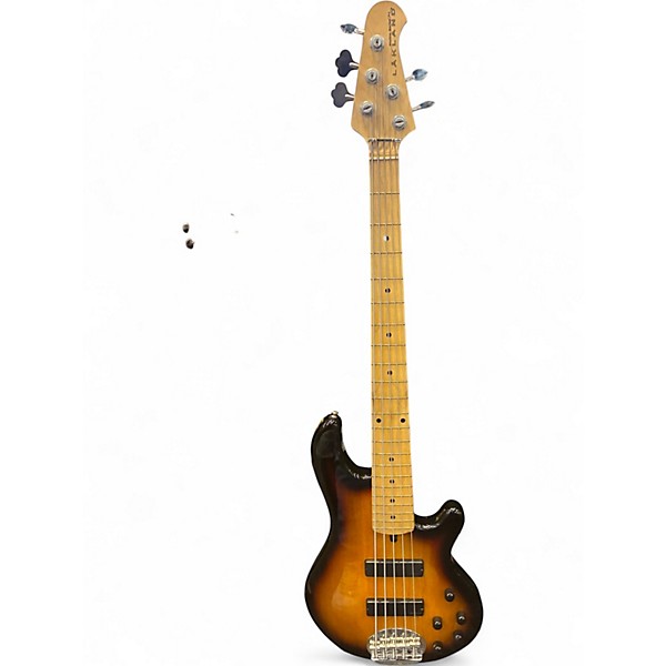 Used Lakland 55-01 Skyline Series 5 String 2 Color Sunburst Electric Bass Guitar