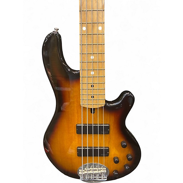 Used Lakland 55-01 Skyline Series 5 String 2 Color Sunburst Electric Bass Guitar