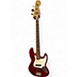 Used 2013 Fender Standard Jazz Bass Candy Apple Red Electric Bass Guitar thumbnail