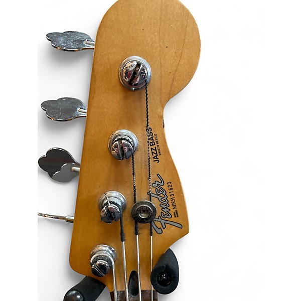 Used 2013 Fender Standard Jazz Bass Candy Apple Red Electric Bass Guitar