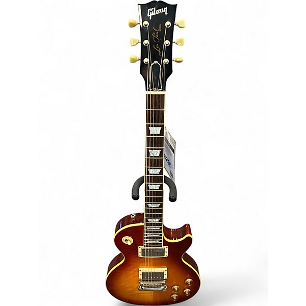 Used 2002 Gibson Les Paul Standard 2 Color Sunburst Solid Body Electric Guitar