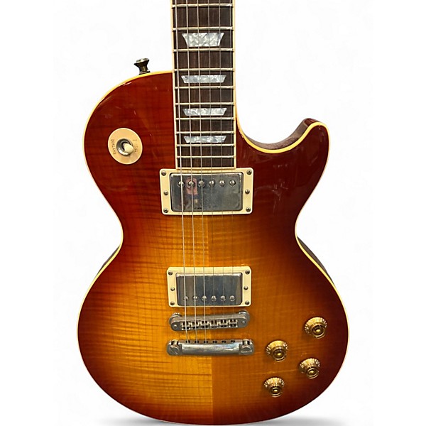 Used 2002 Gibson Les Paul Standard 2 Color Sunburst Solid Body Electric Guitar