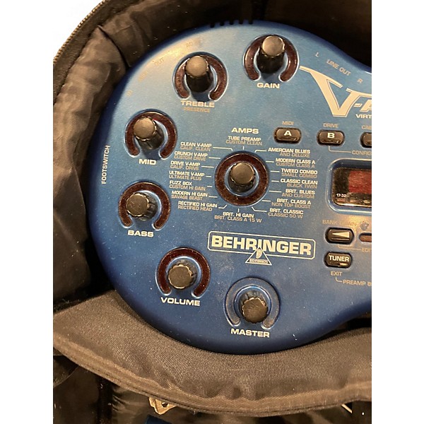Used Behringer X V-Amp Guitar Effect Processor