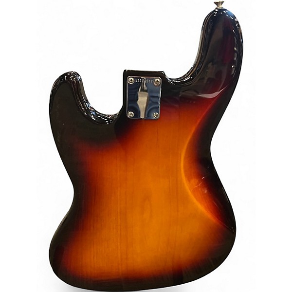 Used 2021 Fender American Original 60s Jazz Bass 3 Tone Sunburst Electric Bass Guitar