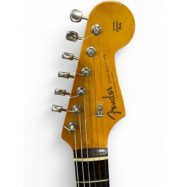 Used Fender Stratocaster Vintage White Solid Body Electric Guitar