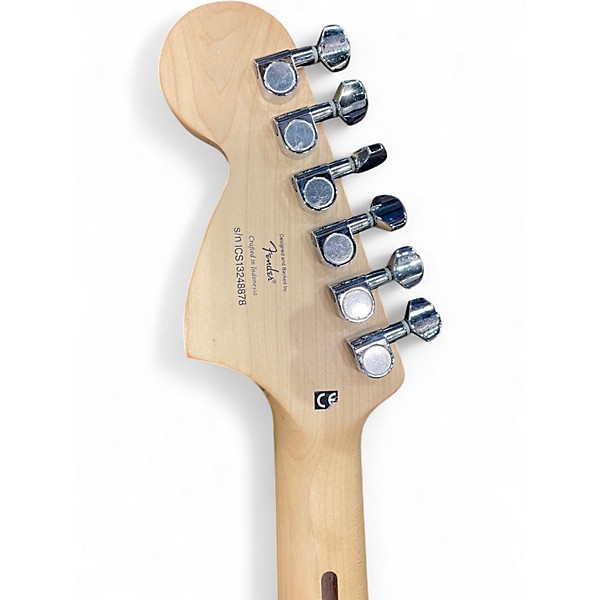 Used Squier Contemporary Stratocaster HSS 2 tone burst Solid Body Electric Guitar