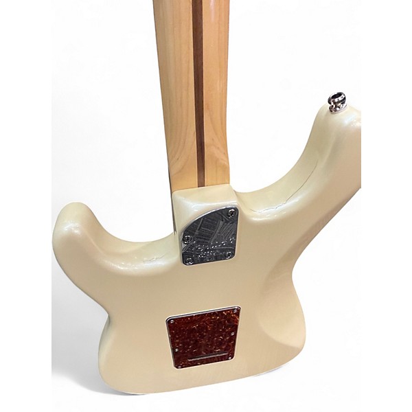 Used 2006 Fender STRATOCASTER 60TH Olympic Pearl Solid Body Electric Guitar