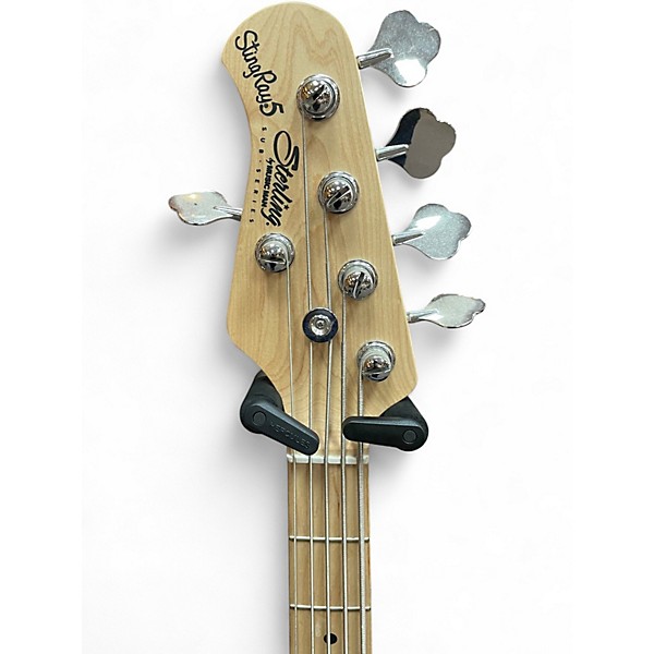 Used Sterling by Music Man Ray35 5 String 2 Color Sunburst Electric Bass Guitar