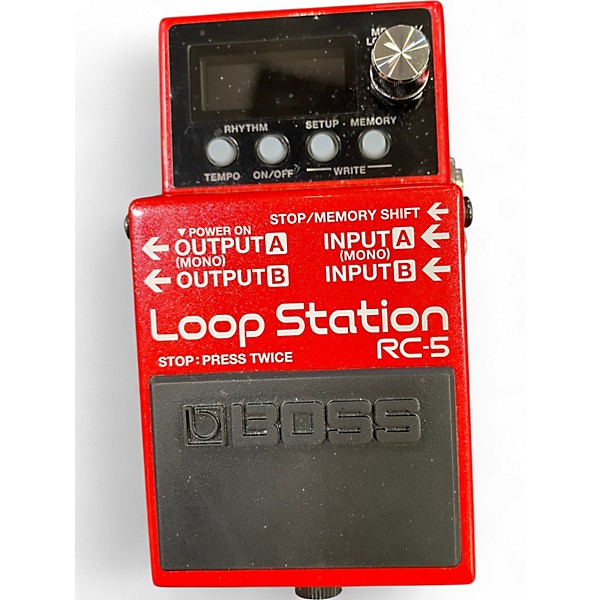 Used BOSS RC5 Loop Station Pedal