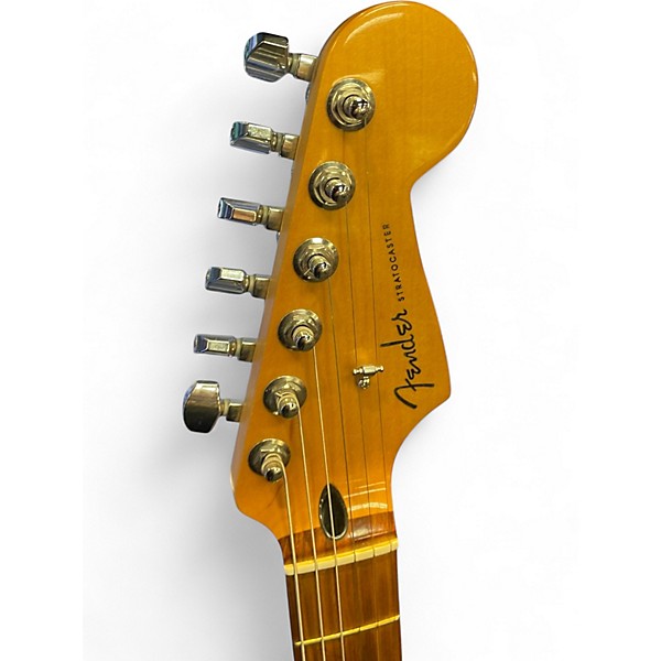 Used Fender Player Plus Stratocaster HSS Silverburst Solid Body Electric Guitar