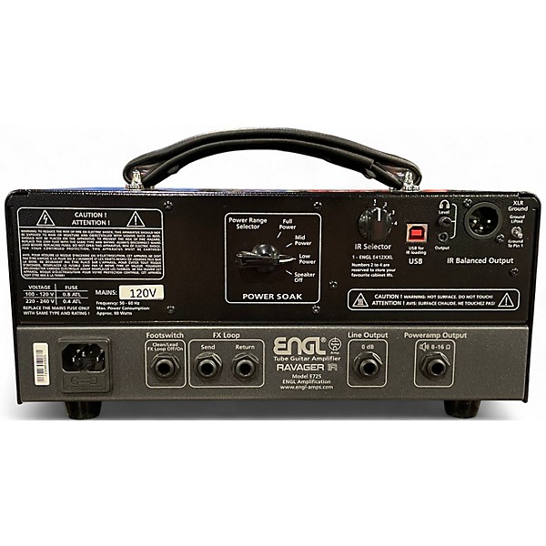 Used ENGL RAVAGER Tube Guitar Amp Head
