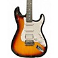 Used Donner Standard Series Strat Style 2 Color Sunburst Solid Body Electric Guitar