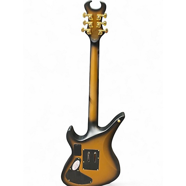 Used Schecter Guitar Research Synyster Gates Signature Custom S Satin Gold Solid Body Electric Guitar