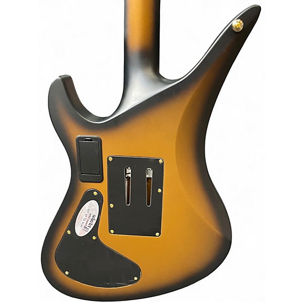 Used Schecter Guitar Research Synyster Gates Signature Custom S Satin Gold Solid Body Electric Guitar