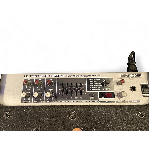 Used Behringer ULTRATONE K450FX 45W KEYBOARD AMP Keyboard Amp