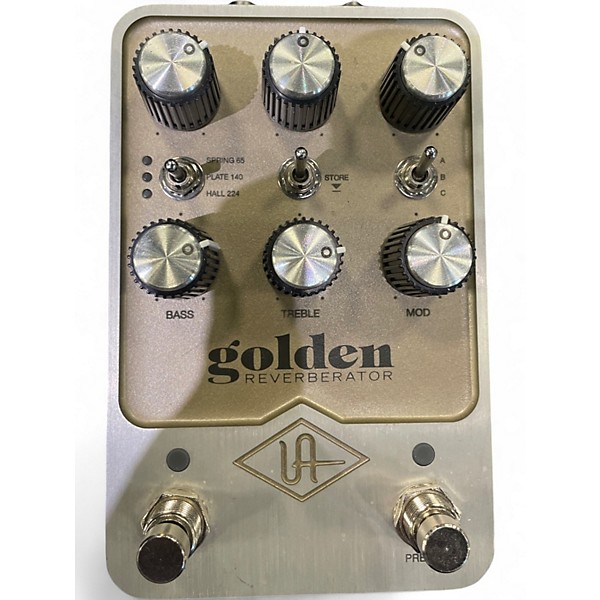 Used Universal Audio GOLDEN REVERBARATOR Effect Pedal