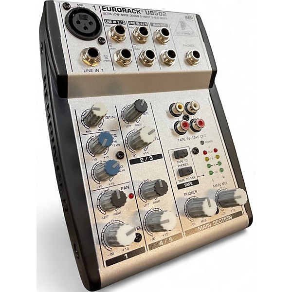 Used Behringer Eurorack UB502 Powered Mixer