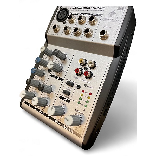 Used Behringer Eurorack UB502 Powered Mixer