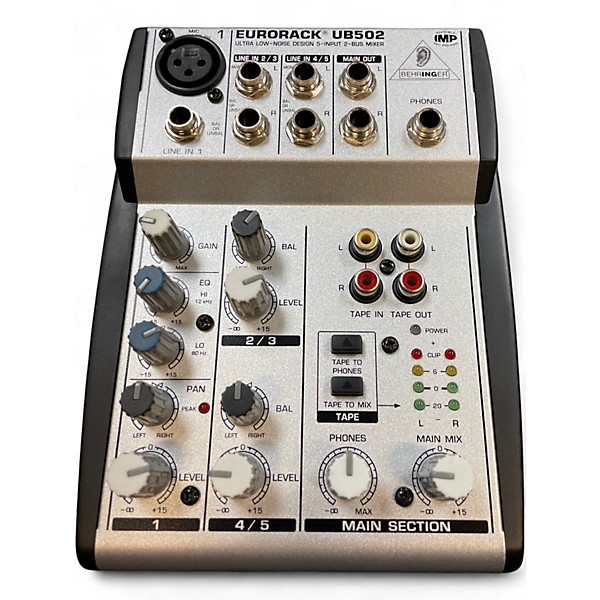 Used Behringer Eurorack UB502 Powered Mixer